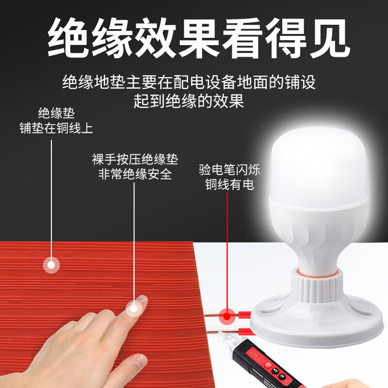 Sensitive industrial insulating rubber sheet rubber distribution room floor 5kv high voltage insulating floor mat 10m*1m*3mm black flat surface