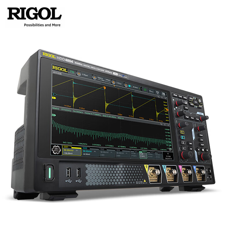 RIGOL Puyuan high-performance digital oscilloscope DHO4204 four-channel 200M bandwidth 4G sampling rate DHO4404 DHO4404 (four-channel 400M)