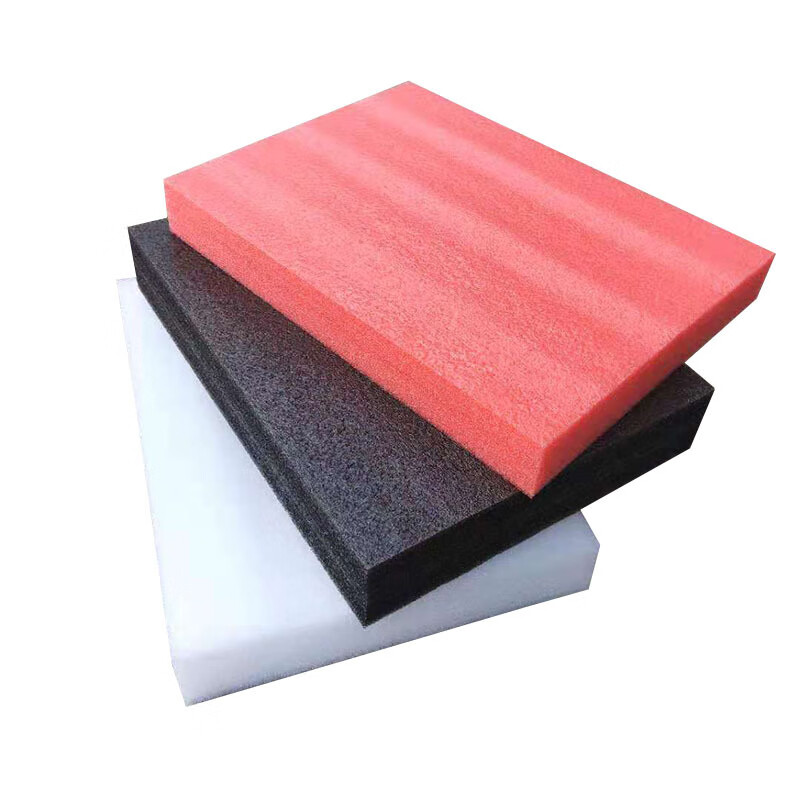 High-density epe pearl cotton board material packaging foam board shock-proof express packaging corner pad pad thickness customization 8 cm thick