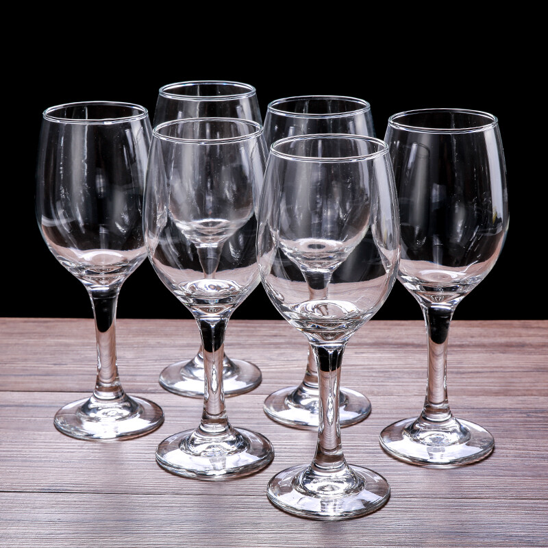Red wine glass set European household 1/6 320ML wine decanter crystal glass goblet wine set 1 goblet (320ML)