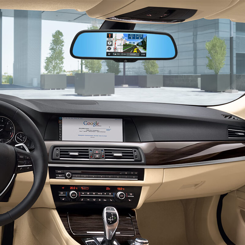 Pinyi driving recorder power cord USB plug universal car navigation device connection cigarette lighter multi-function charger 3.5 meters USB cable Android (left curve) without cigarette lighter