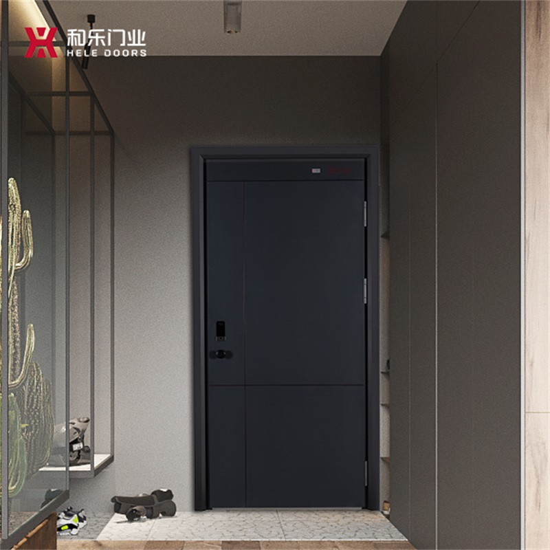 HELE DOORS HELE DOORS Grade A door-Lejia light luxury simple style anti-theft entry door steel door can be customized 2050*960 single leaf