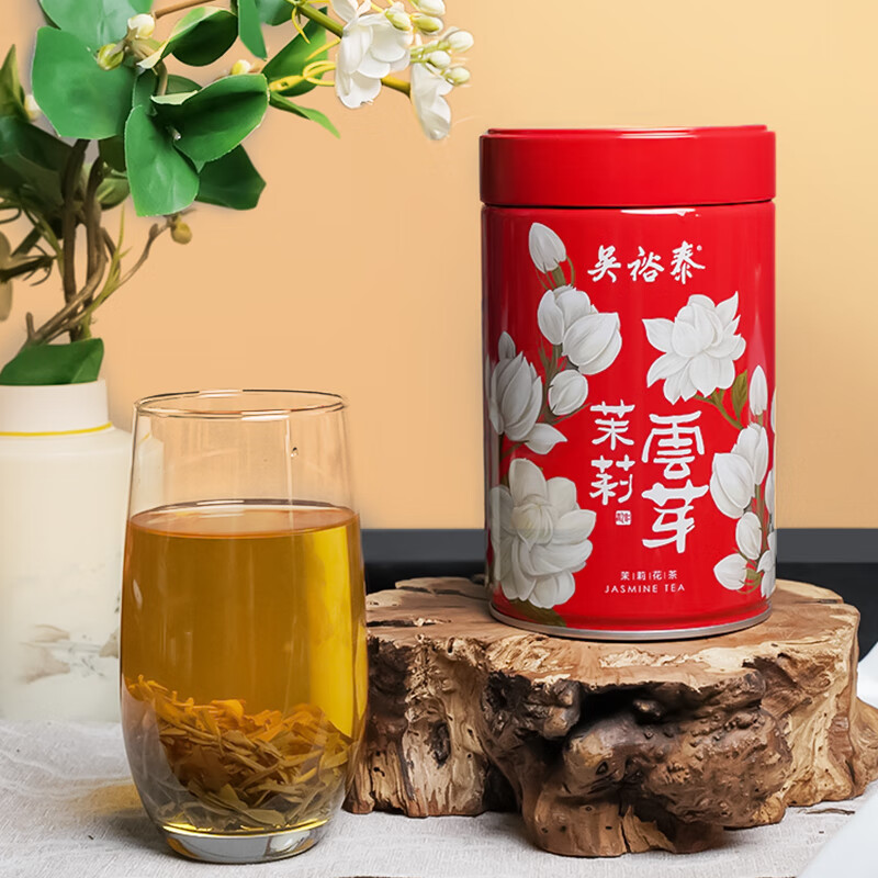 Wu Yutai Jasmine Tea Jasmine Cloud Bud Strong Fragrance Special 150g Eight-scented High Bud Fresh Alcohol Canned