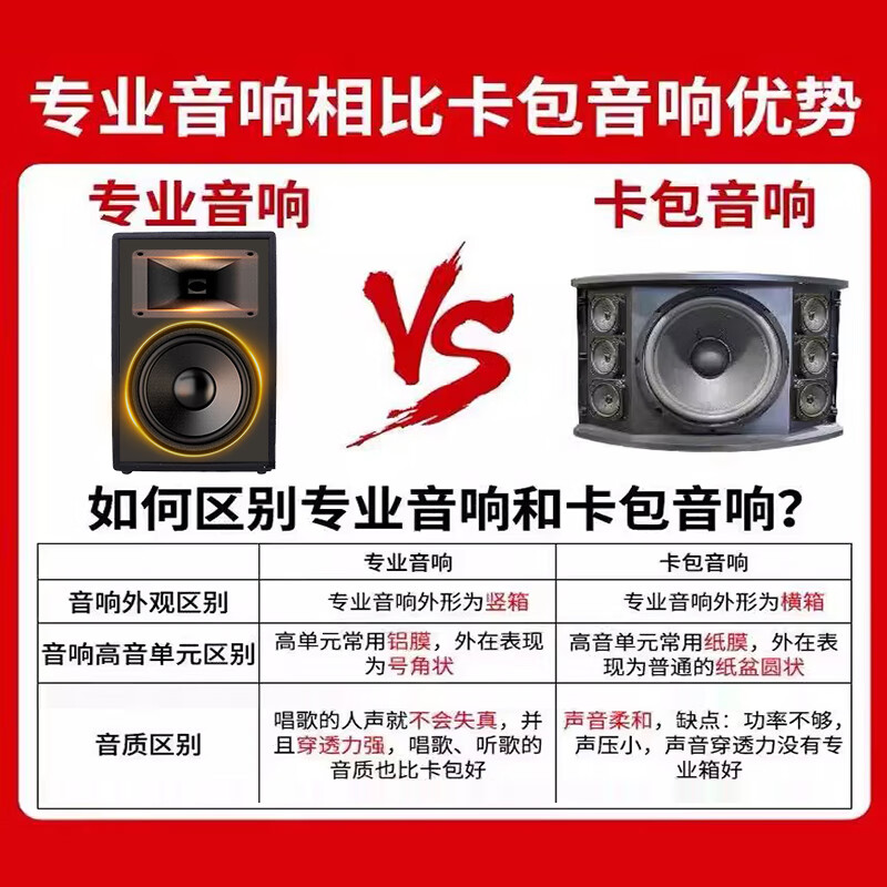 JBL imported quality home ktv audio set 5.1 theater stage performance speakers professional karaoke singing complete equipment karaoke all-in-one machine top karaoke 12-inch 2.0 supreme set JBL complete set