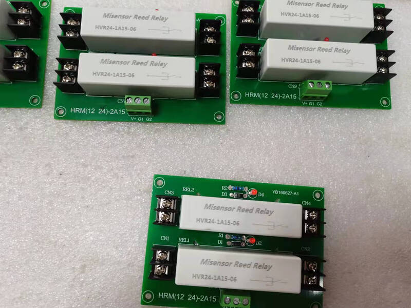 High voltage conversion board reed relay module HRM-2A1524V/12V full PCB pin-type 24V