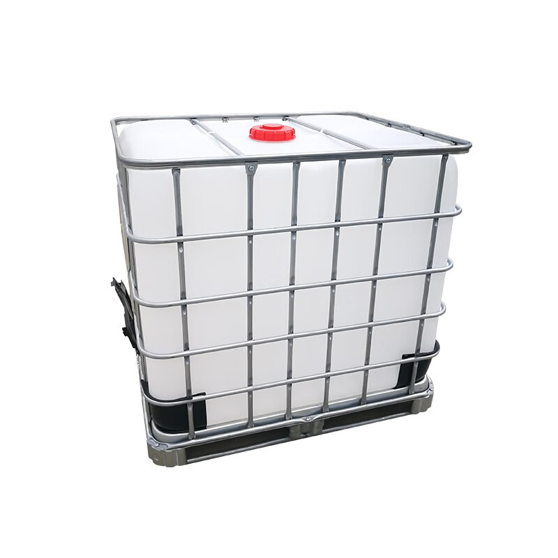Ton barrel thickened plastic barrel new container barrel 1 ton large water barrel chemical barrel square barrel diesel barrel new 1000L white (225mm large top cover) new 1000L white (225mm large top cover)