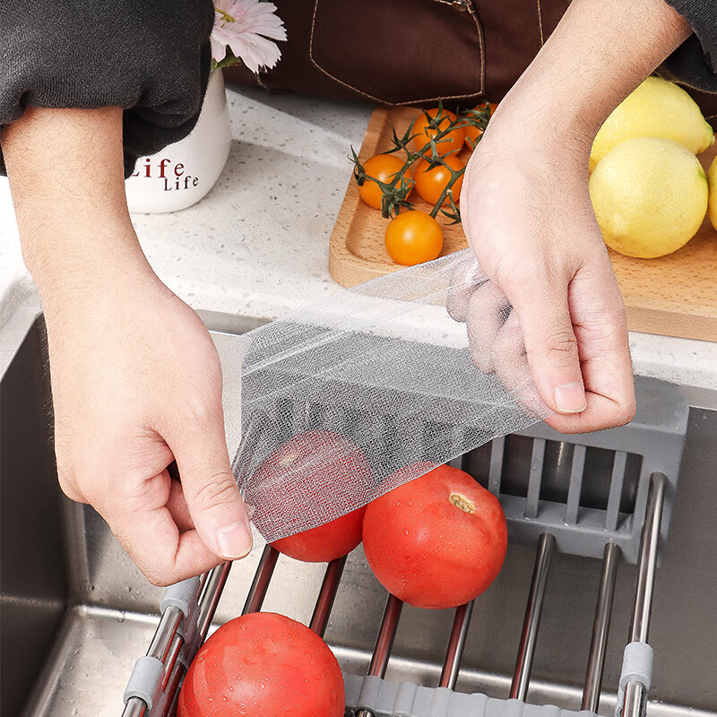 Baijie kitchen sink filter, sewer pool, dishwashing pool leakage net bag, garbage leakage net, anti-clogging bag, 500 pieces