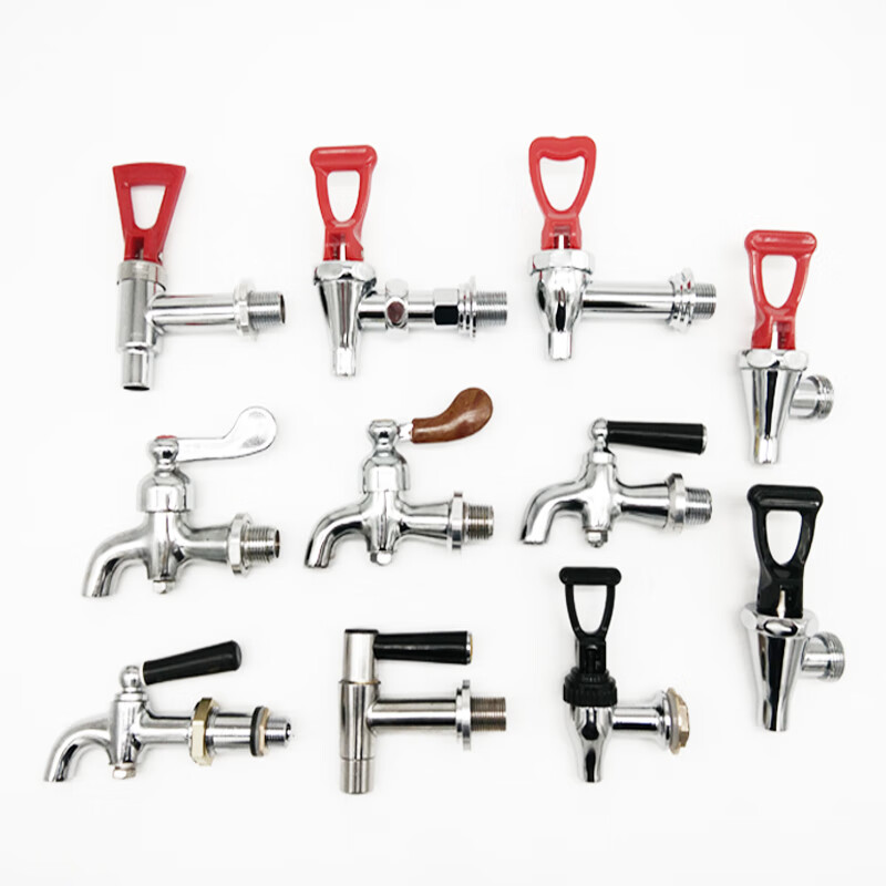 Manqiju electric water boiler faucet copper 3 points 4 points open water tank water heater faucet accessories high temperature resistant faucet A type 3.5 points (precision polished stainless steel)