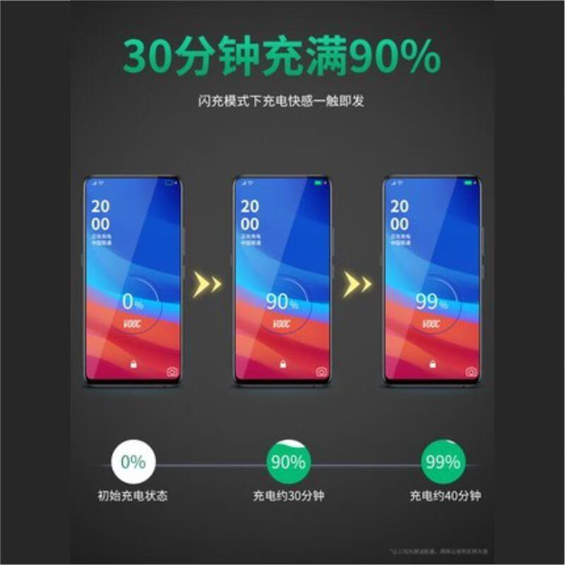 Dedicated original oppoR11 charging cable flash charging OPPOr11st fast charging r11plus original Android data cable R11 dedicated 1 meter flash charging cable 1