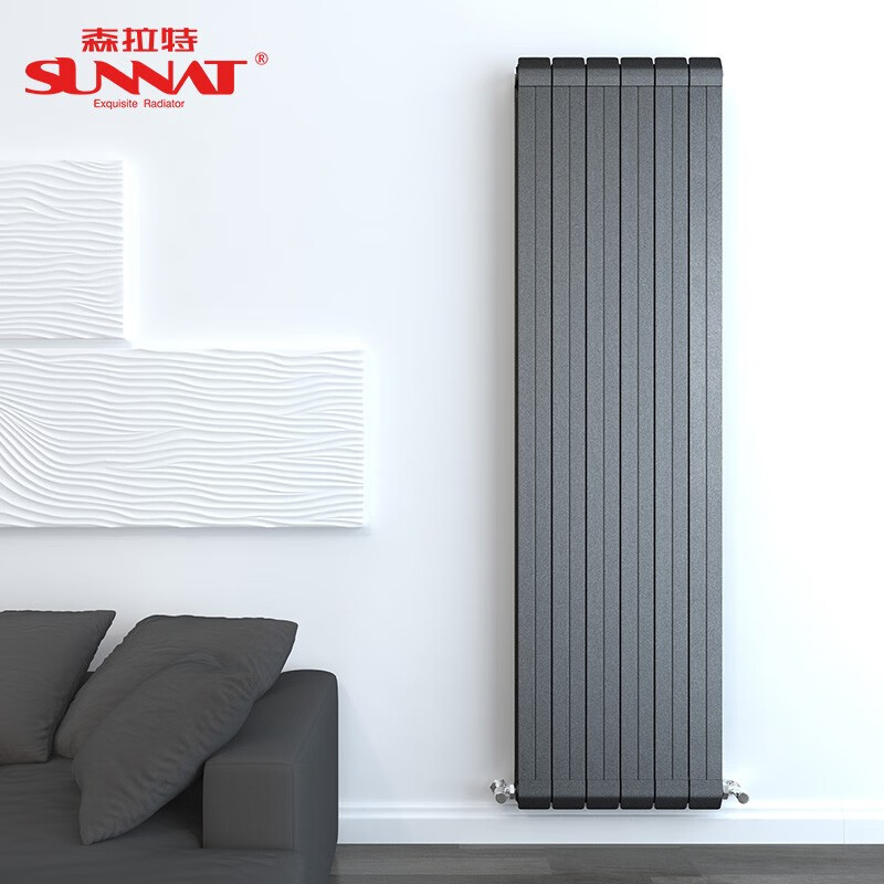 SUNNAT radiator household copper-aluminum composite radiator wall-mounted water heating over water heating custom heating height 655mm