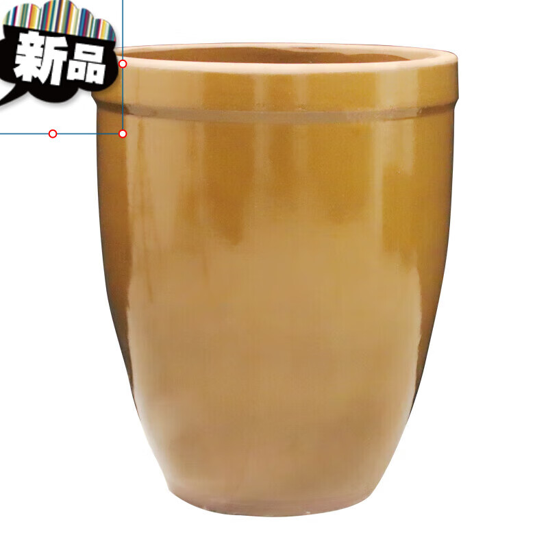 Fantasy sauerkraut jar, pickle jar, pickles and salt dishes, old-fashioned small sauce jar, ceramic Northeastern household container, tile jar, large water jar for water storage, classic slim and tall type 60 catties, water capacity 0ml