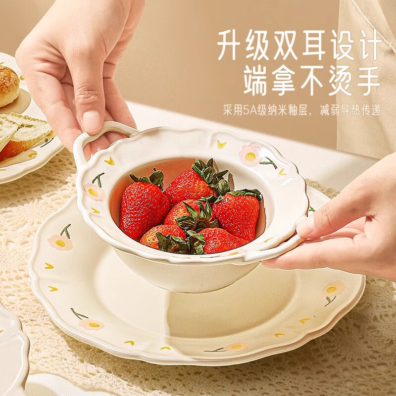 PAKCHOICE bowls, plates and tableware set, wedding tableware, housewarming, moving wedding gift for bride, home gift box for four people