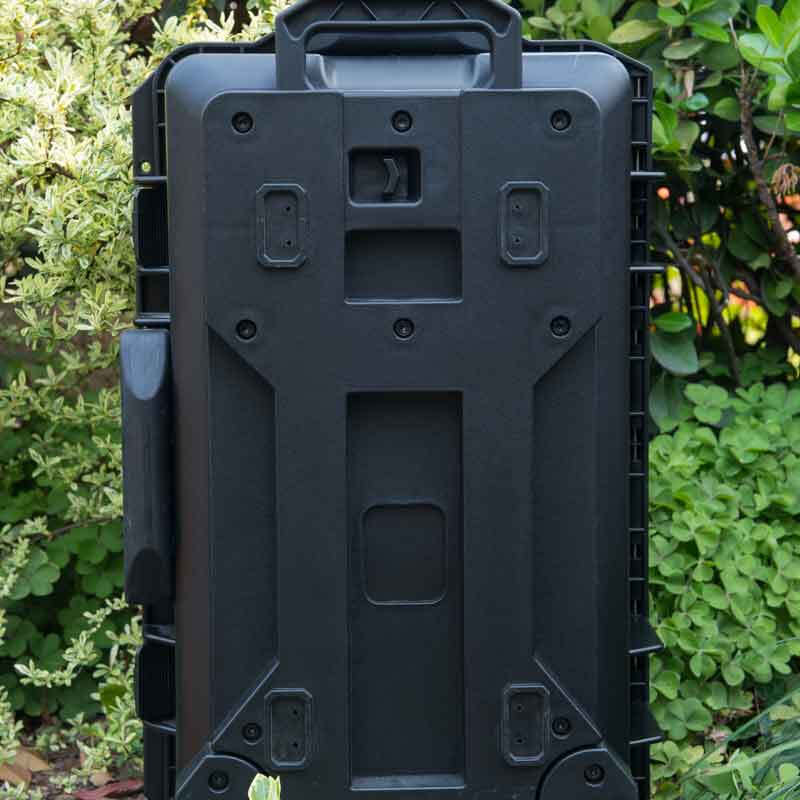 SMRITI heritage protective box black large trolley box thickened waterproof and dustproof multi-functional equipment tool box S6548 black empty box