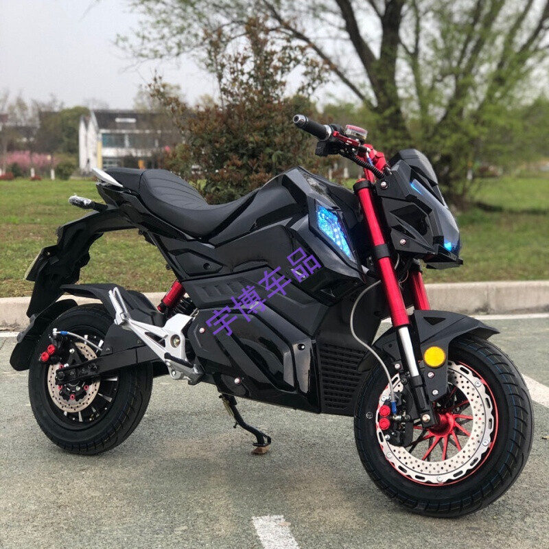 Pachin Little Monkey Z6 electric motorcycle mid-mounted high-speed high-power modified cool electric motorcycle 2000 watt 72v32 battery life 60 kilometers