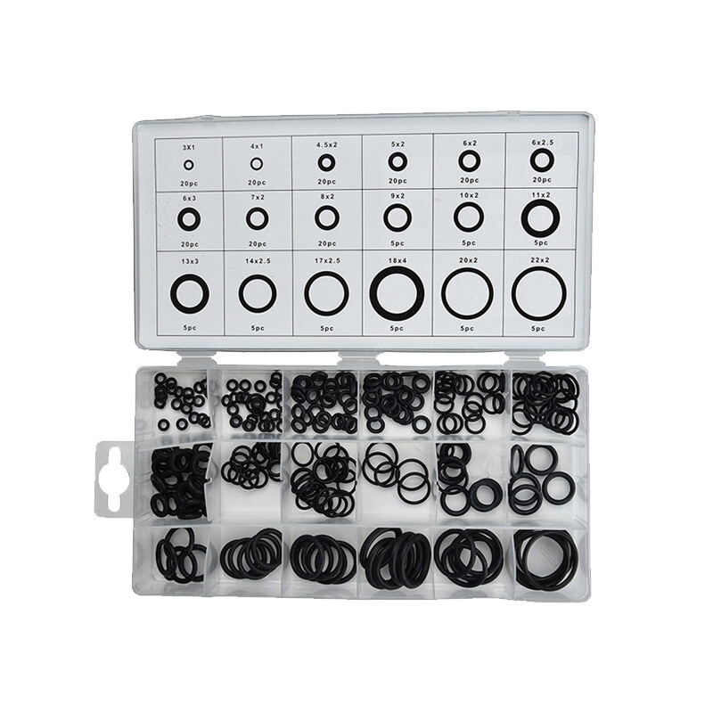 Hasdick Beijing warehouse delivery O-ring seal set seal seal O-ring set black box 225PC 1 box HKqy-4