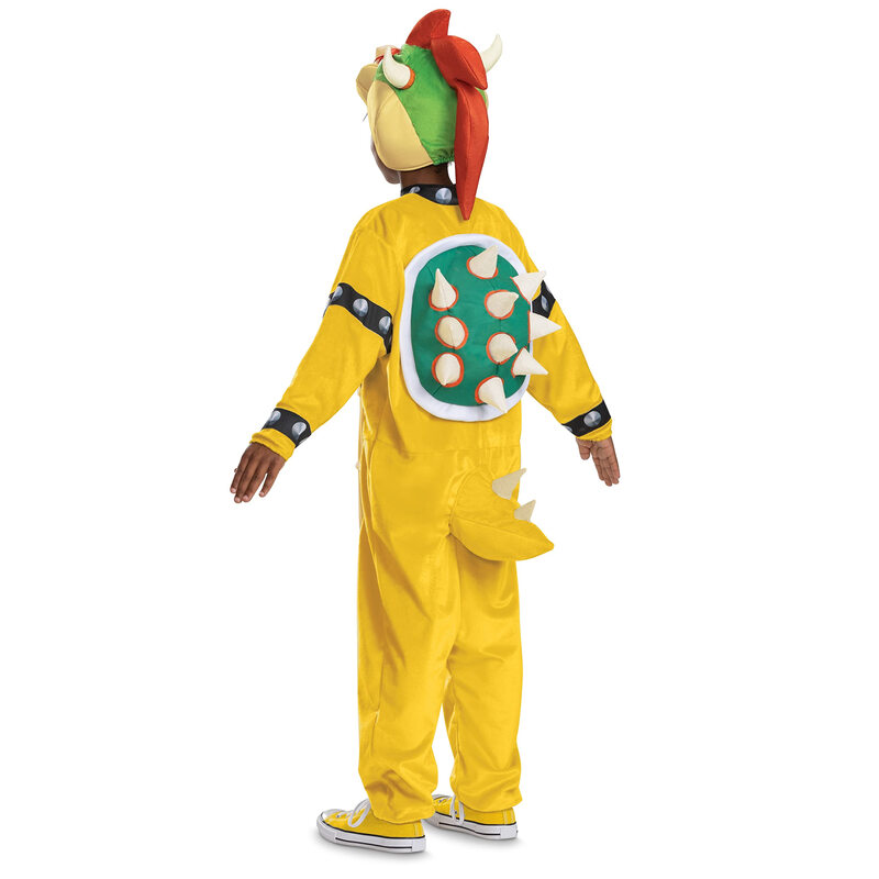 Disguise Bowser Hooded Jumpsuit Officially Licensed Mario Character