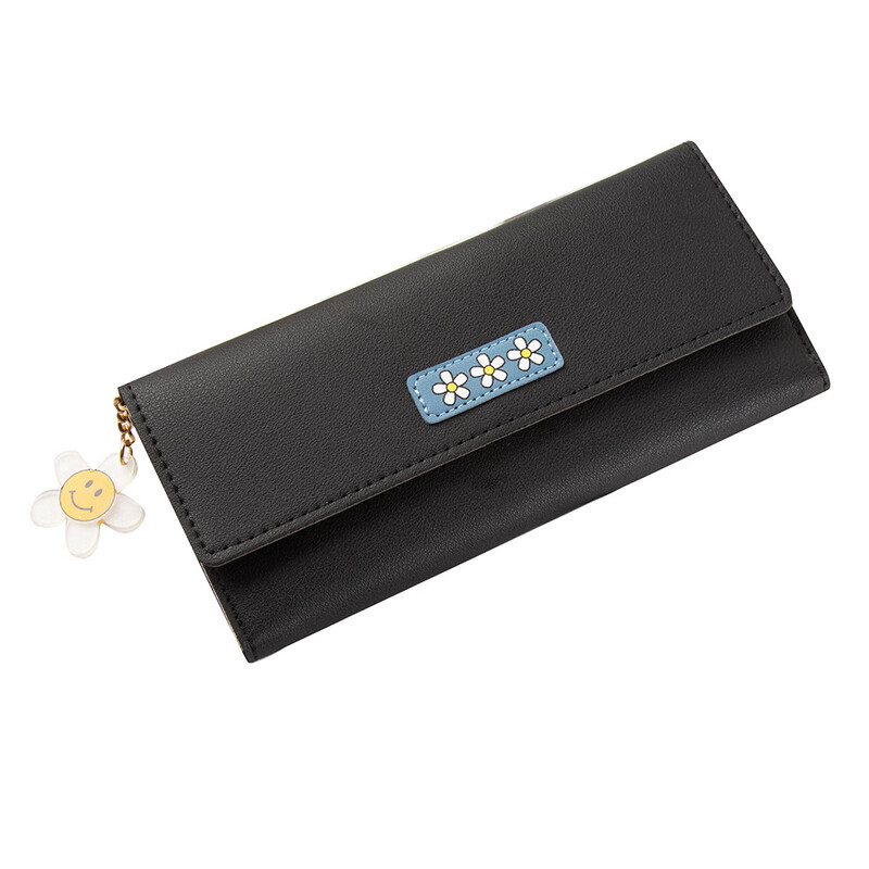 SHU GUO ER New Wallet Women's Long Style Simple Small Fresh Cute Student Large Capacity Multiple Card Slots Student Clutch Women Pink