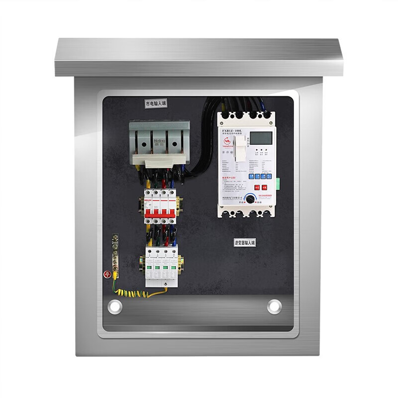 FXB1Z leakage protector photovoltaic automatic reclosing three-phase circuit breaker 380V phase loss over and under voltage switch 200A 3P+N