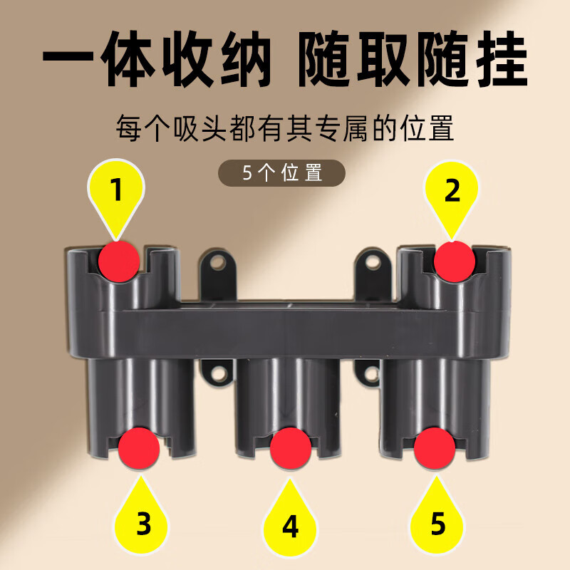 Suitable for DYSON Dyson vacuum cleaner accessories filter v7/v8/bottom cover dust bucket dust cup v10 slim/v11/v12/v15 front and rear filter suction head storage bracket