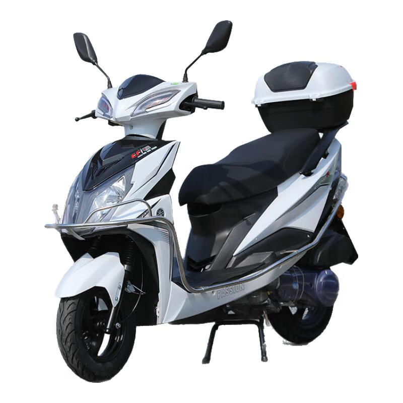Kunhao Guosi EFI 2025 Shangling 2nd Generation Motorcycle 125cc Fuel Car Men's and Women's Fashion Scooter Fuel-Saving 9L Fuel Tank White Shangling 2nd Generation
