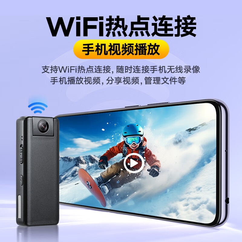 Xiaoyao professional 4k sports camera pocket video artifact motorcycle riding recorder HD vlog panoramic helmet portable shooting outdoor fishing small camera DV super anti-shake 4K / own memory card