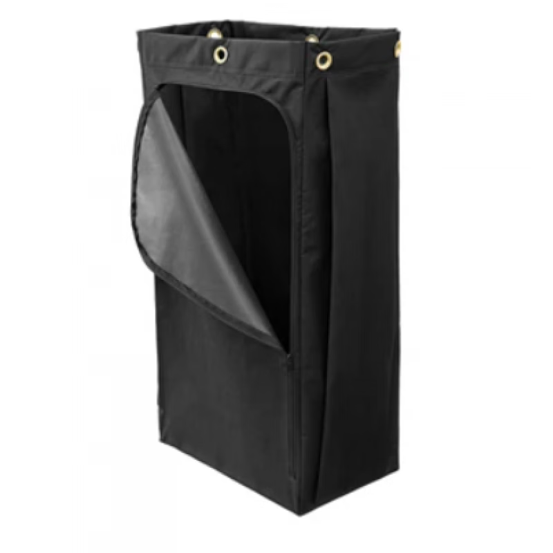 Sailotou multi-functional cleaning vehicle cloth bag linen cart Oxford cloth guest room storage linen bag hotel work vehicle multi-function cleaning vehicle yellow