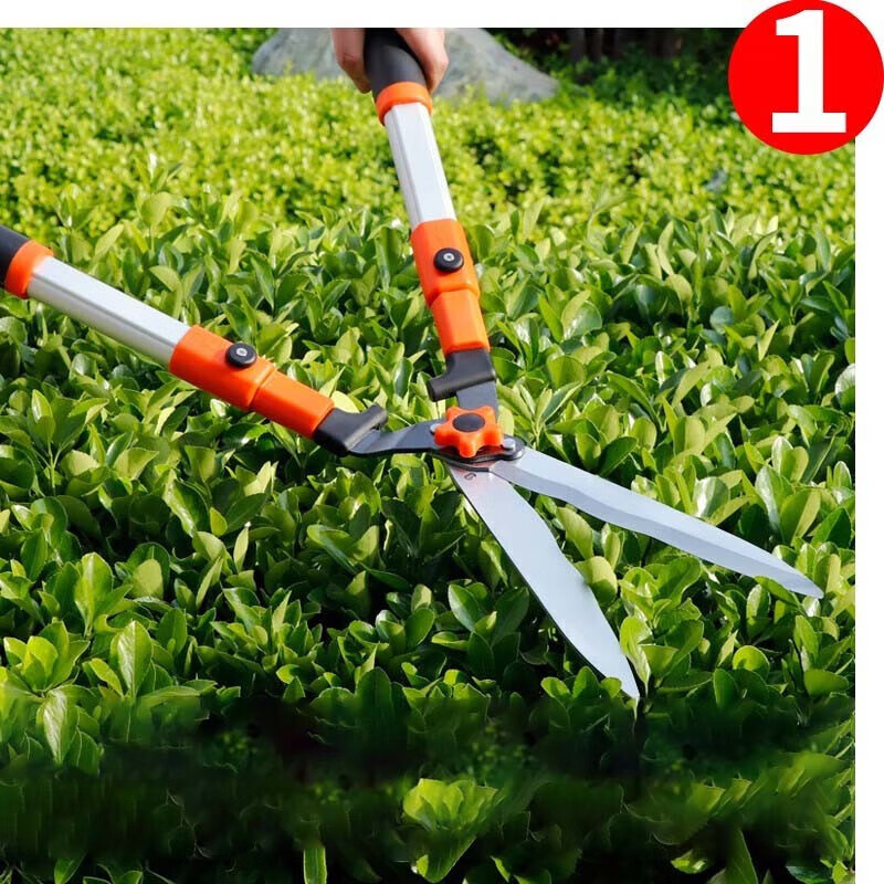 Gardening scissors, garden flower shears, pruning shears, lawn shears, hedge shears, powerful trimming branches, e standard straight blade