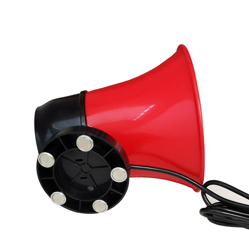 Bluetooth car loudspeaker loudspeaker for street stalls shouting loudspeaker high-pitched charging recording loudspeaker Bluetooth model for plug-in car port + battery clamp cord 128