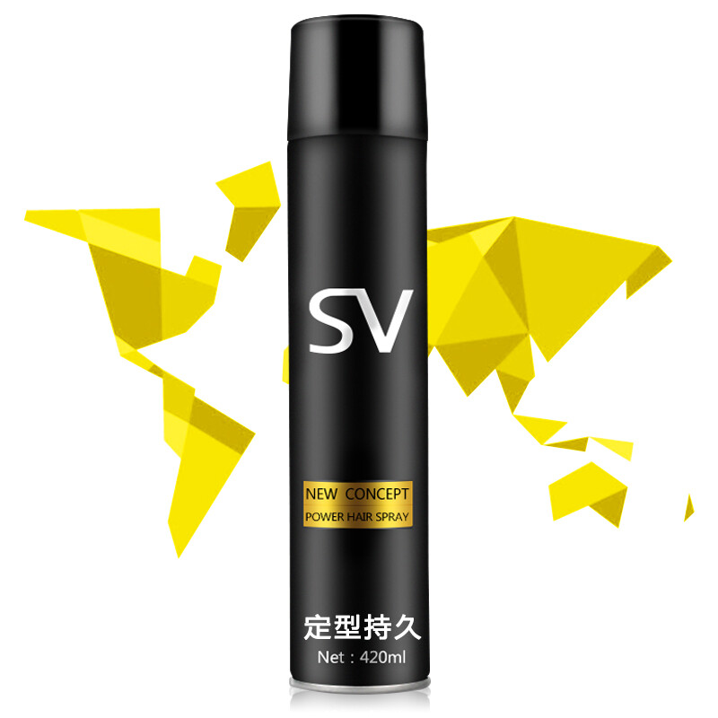 Saberon new concept charm dry gel 420ml hairspray styling spray hair long-lasting styling for men and women