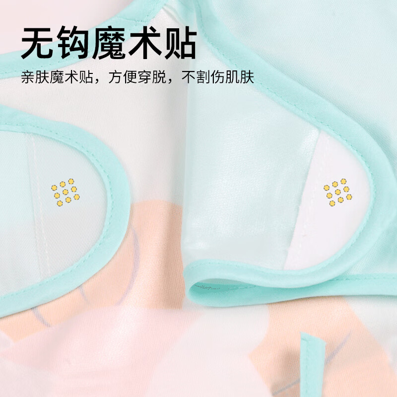 Nanjiren children's smock, baby eating bib, baby bib, splash-proof clothing, waterproof painting, reverse dressing apron, saliva pocket