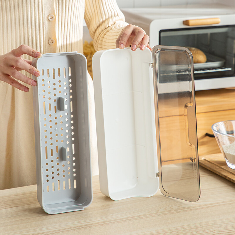 Newair Chopstick Cage Household Chopstick Basket Kitchen Chopstick Tube Tableware Drain Storage Rack Chopstick Spoon Storage Box Chopstick Box Split Chopstick Box