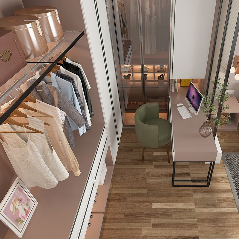 Opalli Wardrobe Customized Whole House Customized Home Bedroom Simple Complete Wardrobe Open Sliding Door Wardrobe Cloakroom Inquiry Enjoy Upgraded Environmentally Friendly Boards