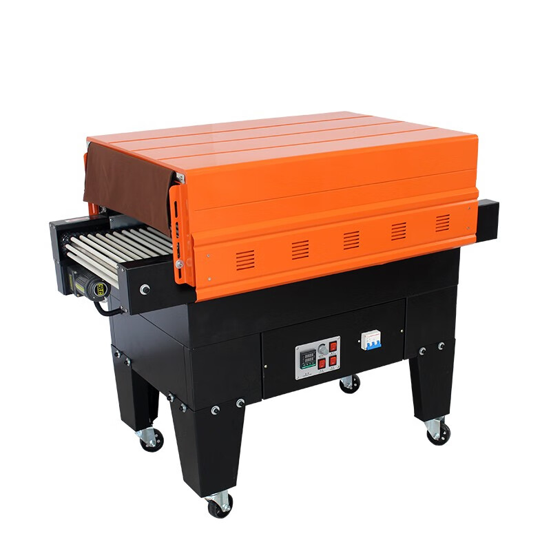 Yifei 4525 heat shrinkable film packaging machine jet type heat shrinkable film tableware cosmetic gift box plastic sealing machine 4525 jet type chain 380V