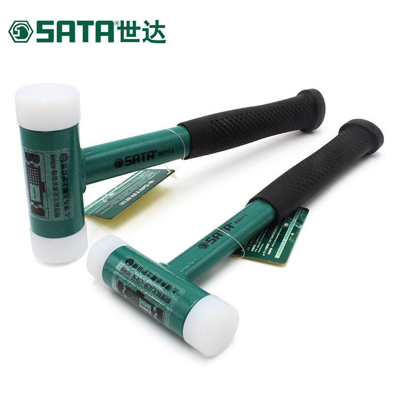 SATA 92614 steel pipe handle non-rebound installation hammer 50MM