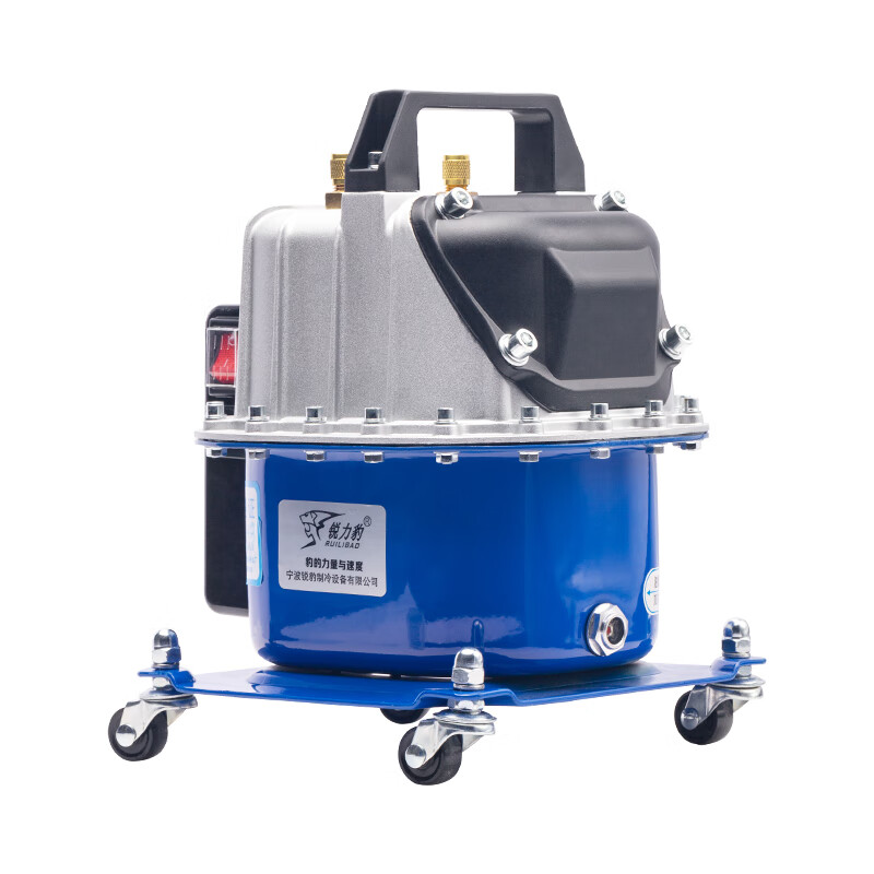 Huili Auto Air Conditioning Vacuum Pump Refrigerator Repair Tool Tire Inflator Refrigerant Filling and Pumping Dual-Purpose Flagship Model BW919+ Classic Dual Meter Adjustable Set Free Gifts