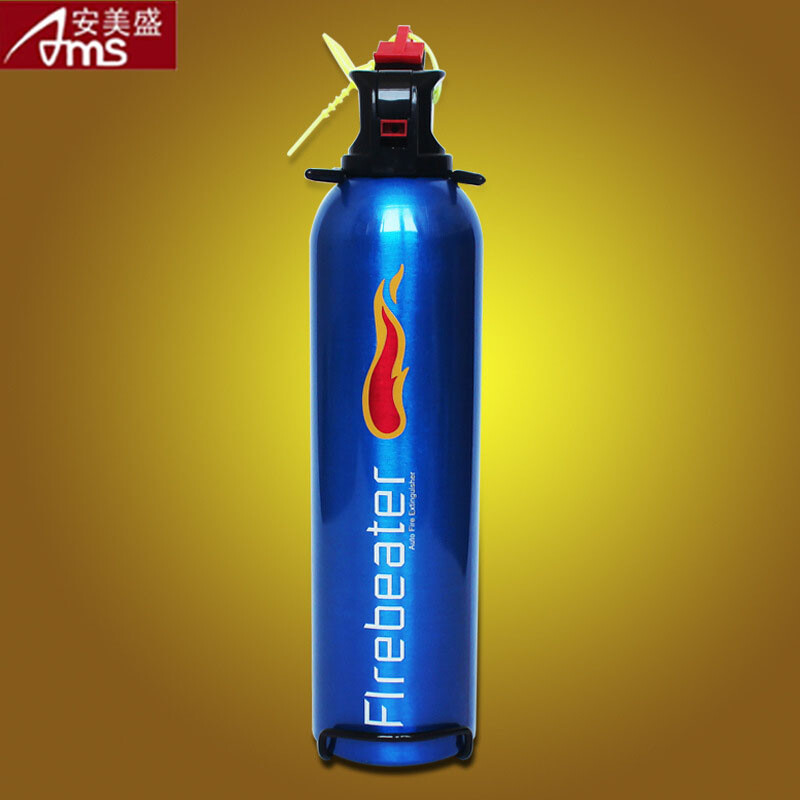 AMS Fire Extinguisher Car Household Portable Mini Dry Powder Fire Extinguisher Portable Small Fire Fighting Equipment Annual Inspection Fire Fighting Equipment Aluminum Alloy Bottle Automotive Supplies Colors Randomly Delivered Vehicle-Mounted Fire Extinguisher