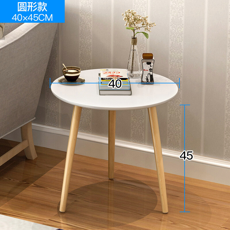 Cool Shark Solid Wood Coffee Table Bedside Sofa Side Cool Shark Solid Wood Coffee Table Bedside Sofa Side Small Round Phone A