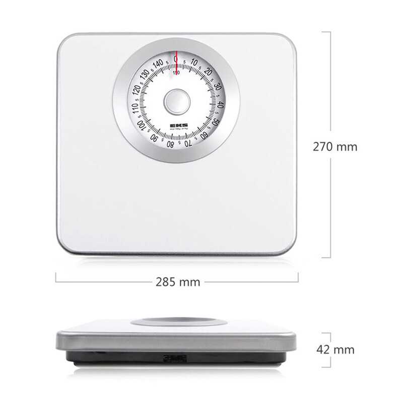 EKS Classic Mechanical Scale Body Scale Body Scale Health Scale Home Adult Hotel Special Electronic Precision Scale Originating from Europe-8632 Black