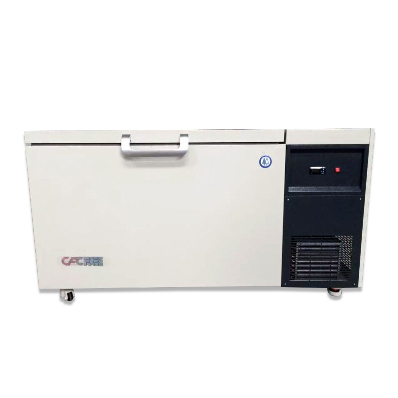 Jiesheng (JS) ultra-low temperature large capacity freezer 480L horizontal - 40/60/86 degrees cryogenic freezer quick-frozen seafood commercial test - 65 degrees 480L (-25 to -65 adjustable)