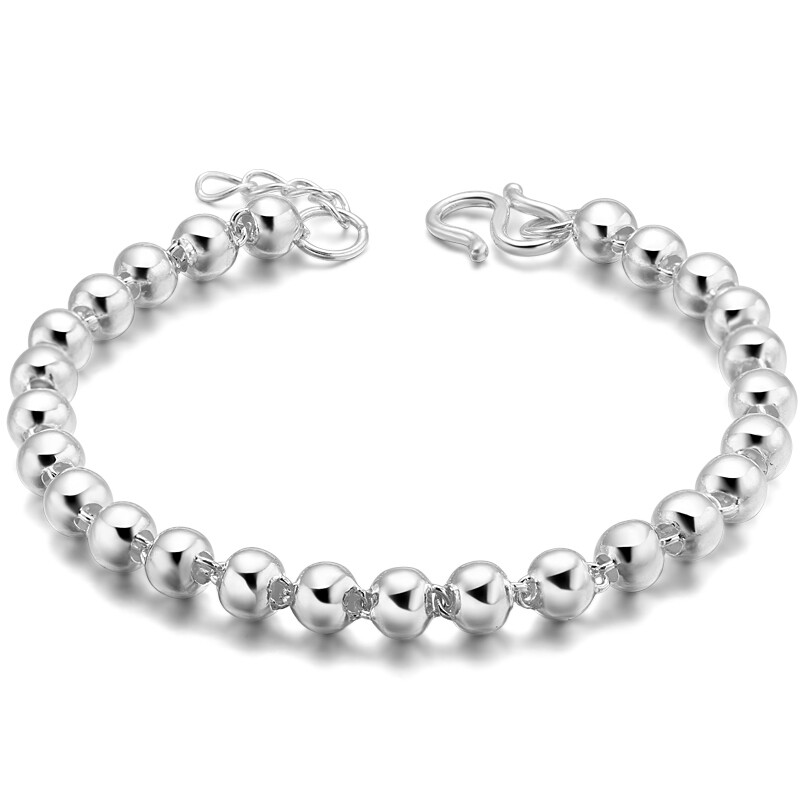 Cheng Jian Baby Silver Bracelet Sterling Cheng Jian Baby Silver Bracelet Sterling Bead Necklace Chain 99 Full