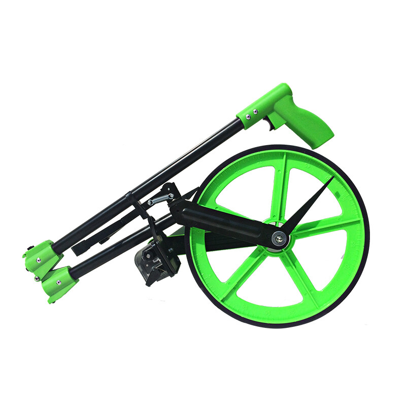 Dingfeng distance measuring wheel hand push roller car mechanical distance measuring instrument roller ruler push ruler high precision measuring instrument recommended by the store manager large wheel with handbrake