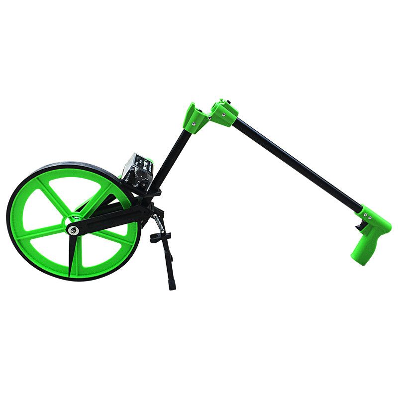 Dingfeng distance measuring wheel hand push roller car mechanical distance measuring instrument roller ruler push ruler high precision measuring instrument recommended by the store manager large wheel with handbrake