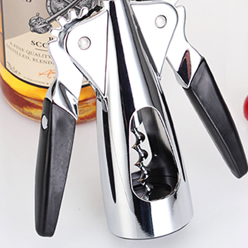 Guanlinle New Home Red Wine Bottle Opener Multifunctional Wine Opener Red Wine Opener Manual Wine Opener Cover (Thickened Type) + Vacuum Stopper)