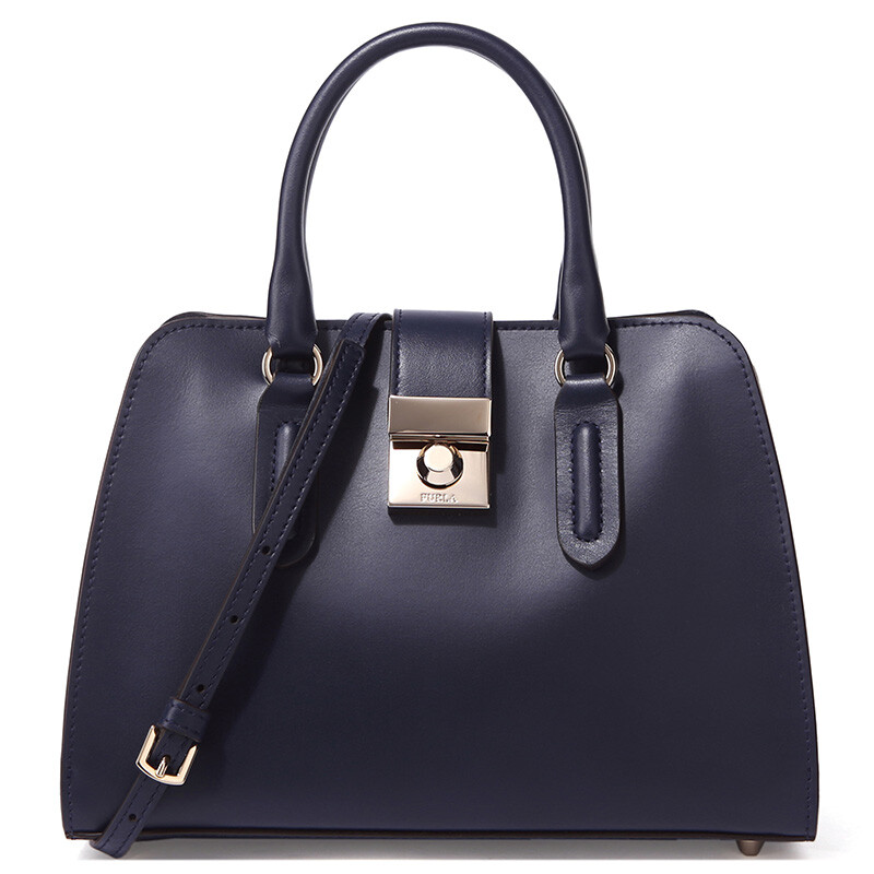Fula Furla Milano Women S Collection Dark Blue Leather Handbag Fula Furla Milano Women S Collection Dark Blue Leather Handbag Shoulder Bag 921362 B Bmq2 Fsr Blud