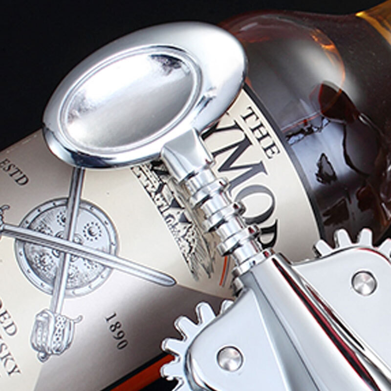 Guanlinle New Home Red Wine Bottle Opener Multifunctional Wine Opener Red Wine Opener Manual Wine Opener Cover (Thickened Type) + Vacuum Stopper)