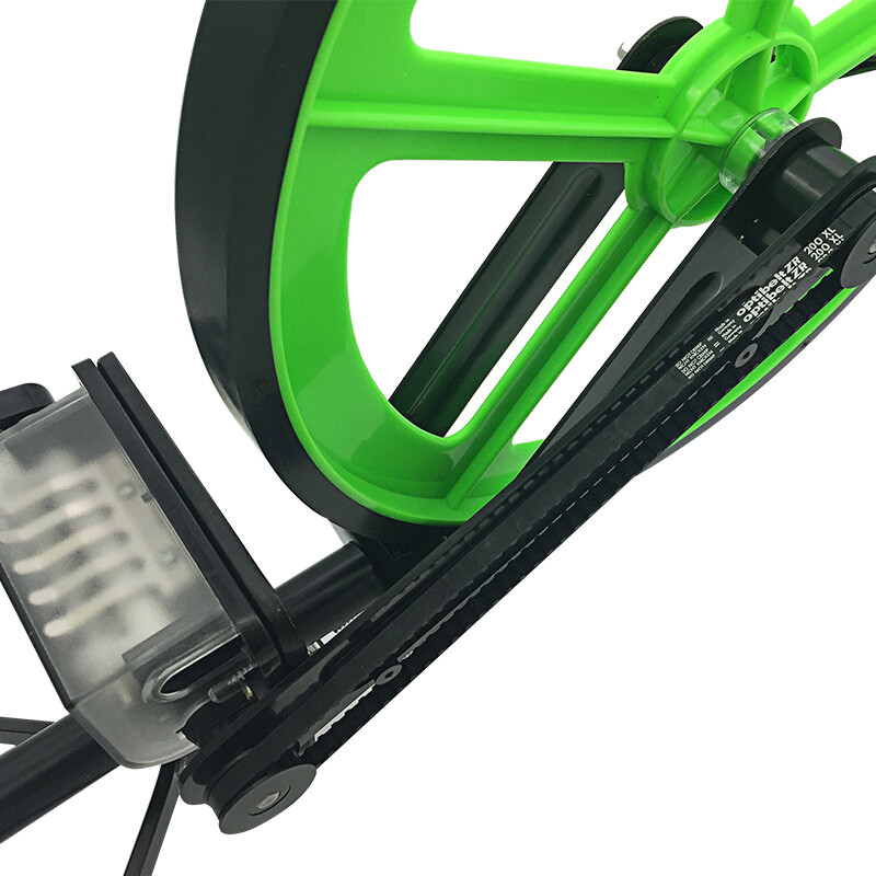 Dingfeng distance measuring wheel hand push roller car mechanical distance measuring instrument roller ruler push ruler high precision measuring instrument recommended by the store manager large wheel with handbrake