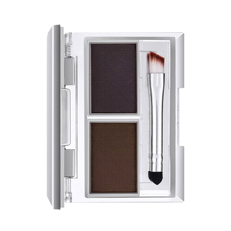Carslan Eyebrow Powder Double Effect Waterproof And Paint Light Brown Dark Mascara Sample Carslan Eyebrow Powder Double Effect Waterproof And Sweat Proof Eyebrows For Men