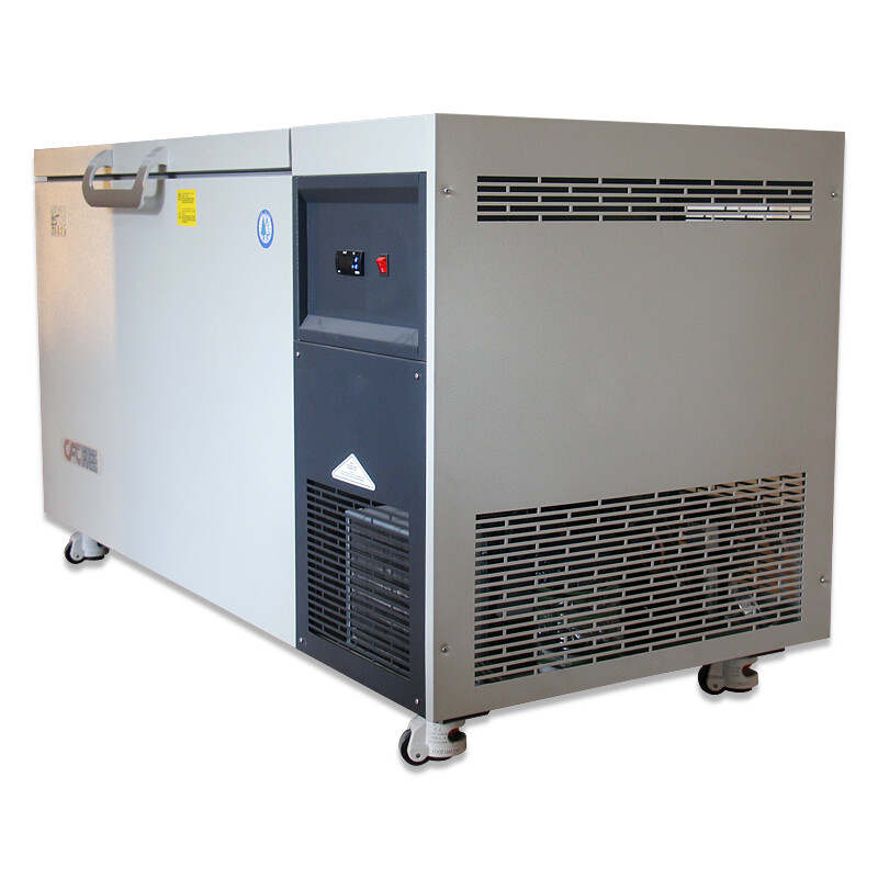 Jiesheng (JS) ultra-low temperature large capacity freezer 480L horizontal - 40/60/86 degrees cryogenic freezer quick-frozen seafood commercial test - 65 degrees 480L (-25 to -65 adjustable)