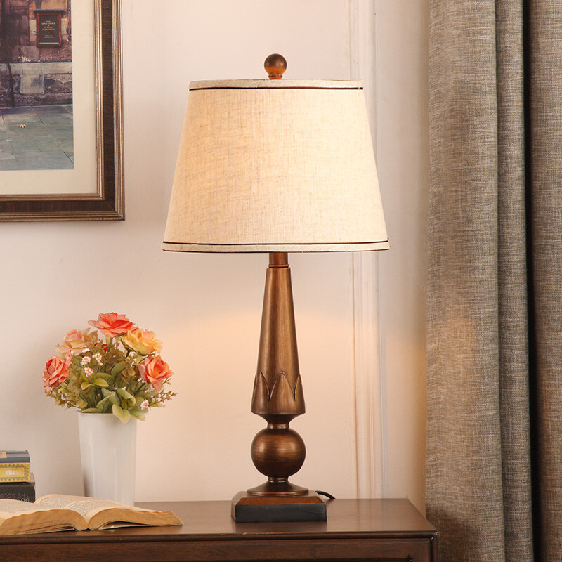 Doren American Table Lamp Bedroom Bedside European Living Table Lamp Bedroom Bedside
