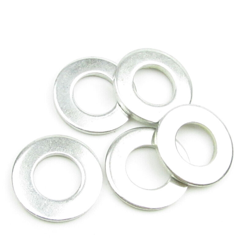 Jishuo 4.8 grade galvanized flat washer gasket galvanized flat pad galvanized screw pad M3 M52 M8 20 pieces